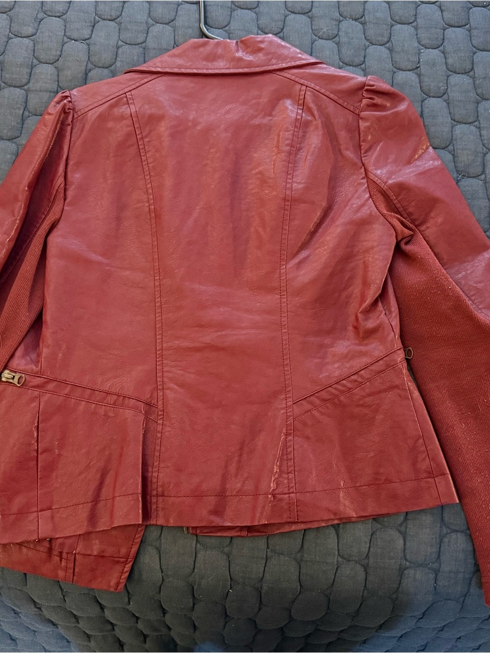 Anthropologie Petula faux leather jacket— size S - Picture 4 of 6